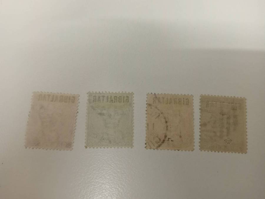 GIBRALTAR-QV VERY SCARCE R12 650.00+ TOP VALUE ETC SUPERB USED