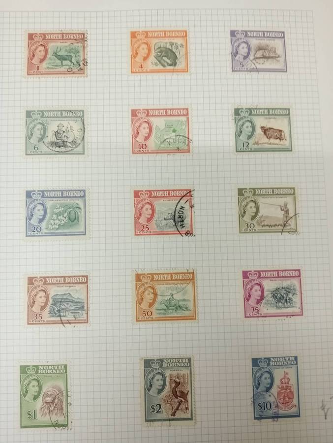 NORTH BORNEO AND NORFOLK ISL  R2730.00   vfu sets etc