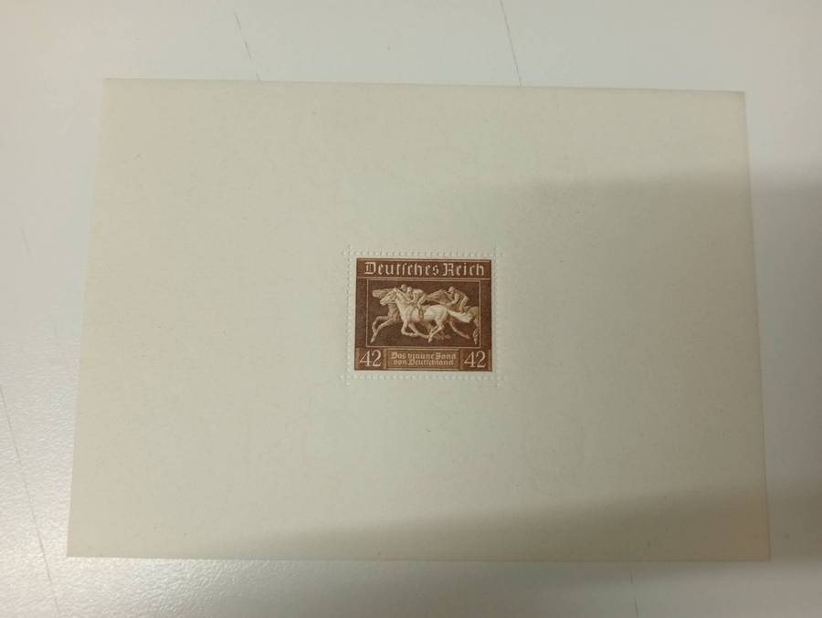 REICH-THREE VERY FINE MINT mini sheets-ONE UMM others h.r.