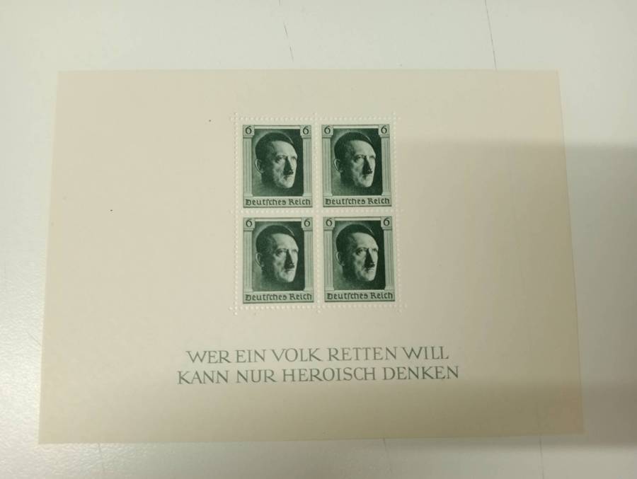 REICH-THREE VERY FINE MINT mini sheets-ONE UMM others h.r.