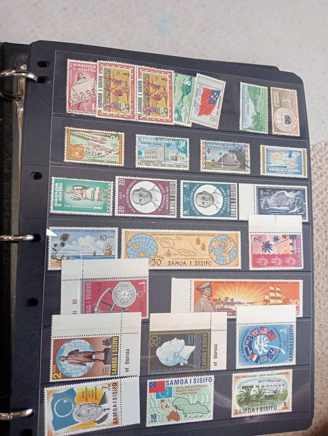 SAMOA-SCARCE COLLECTION MOSTLY superb umm-odd minor few light tone spot-MANY PAGES