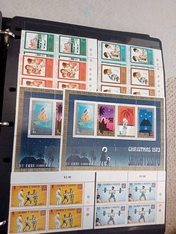 SAMOA-SCARCE COLLECTION MOSTLY superb umm-odd minor few light tone spot-MANY PAGES