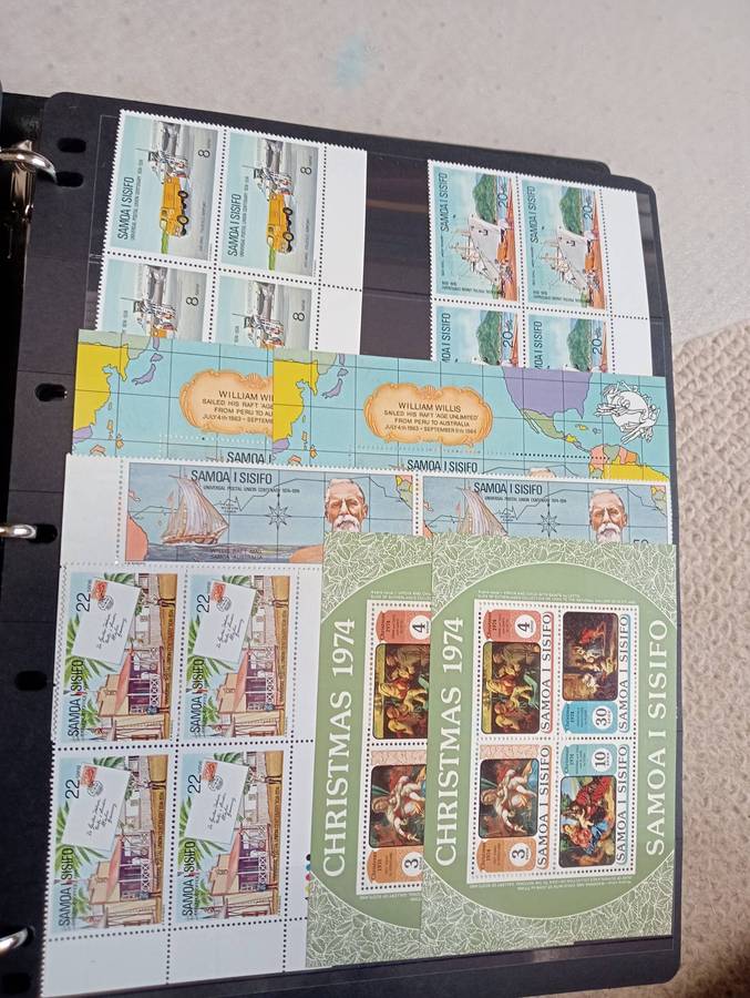 SAMOA-SCARCE COLLECTION MOSTLY superb umm-odd minor few light tone spot-MANY PAGES
