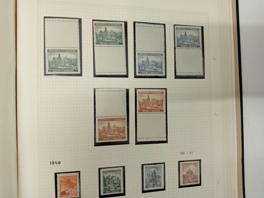 BOHMAN-MARHEN VERY SCARCE WRITTEN UP COLLECTION MANY VARIETIES-1st set all signed