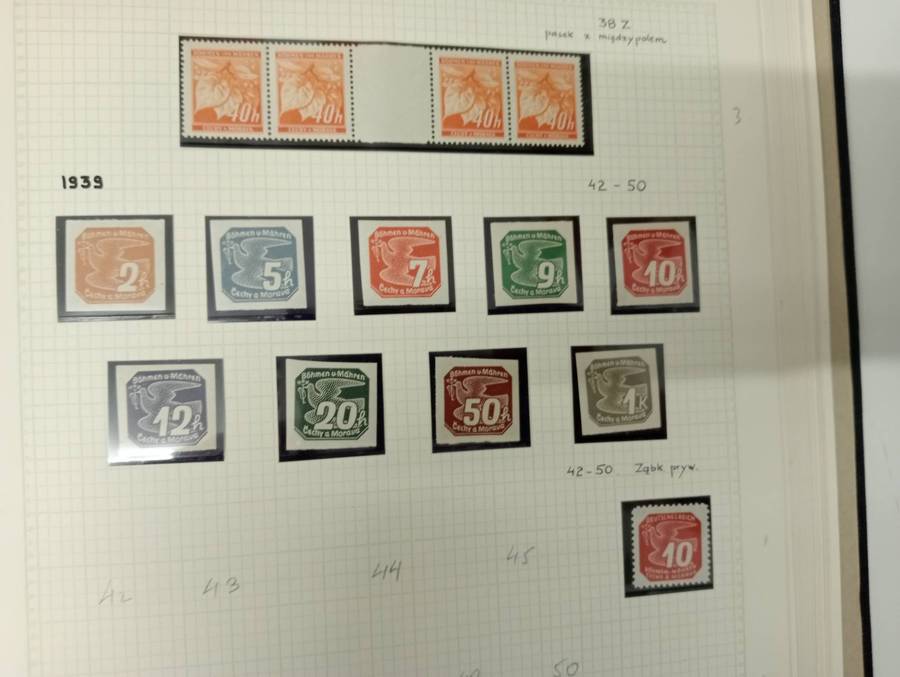 BOHMAN-MARHEN VERY SCARCE WRITTEN UP COLLECTION MANY VARIETIES-1st set all signed