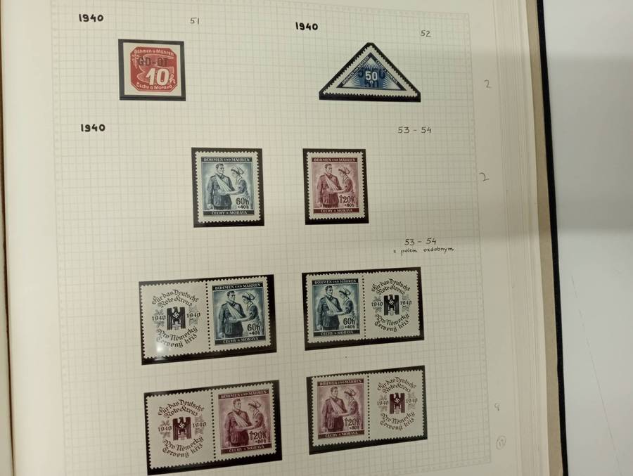 BOHMAN-MARHEN VERY SCARCE WRITTEN UP COLLECTION MANY VARIETIES-1st set all signed