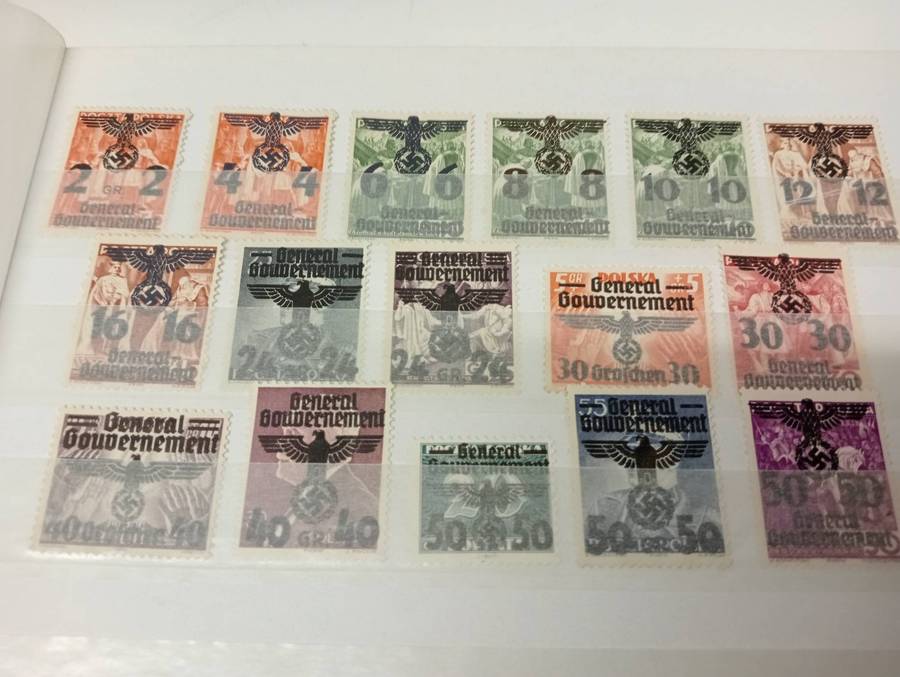 GERMANY- " GENERAL GOVERNMENT "LOVELY MINT AND USED SETS
