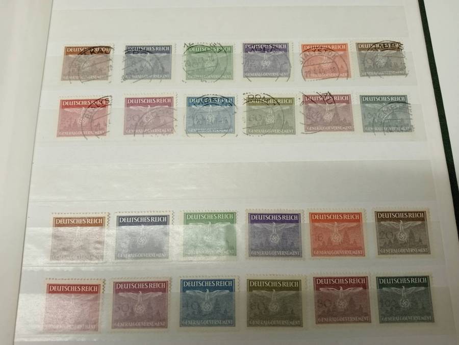 GERMANY- " GENERAL GOVERNMENT "LOVELY MINT AND USED SETS