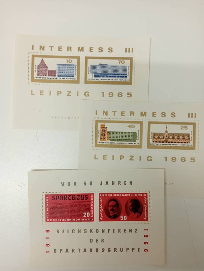 GERMANY-VERY USEFUL UMM AND used mini sheets-see all below