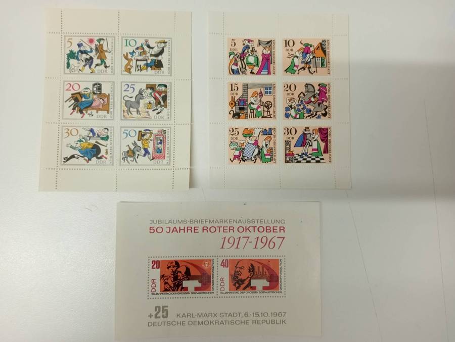 GERMANY-VERY USEFUL UMM AND used mini sheets-see all below