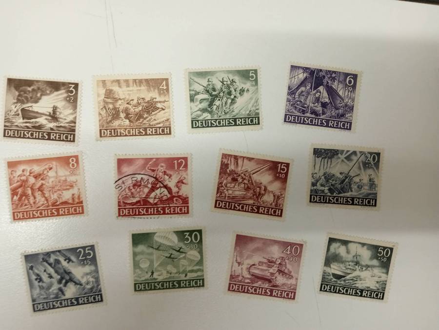 GERMAN REICH-SCARCE vfm/umm the OVERPRINT IS SCARCE !!