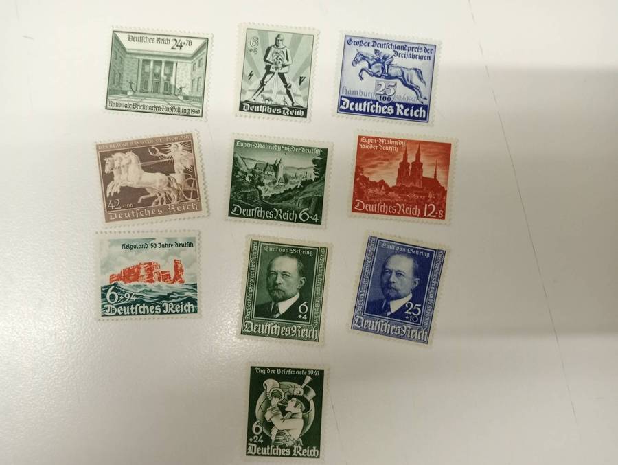 GERMAN REICH-SCARCE vfm/umm the OVERPRINT IS SCARCE !!