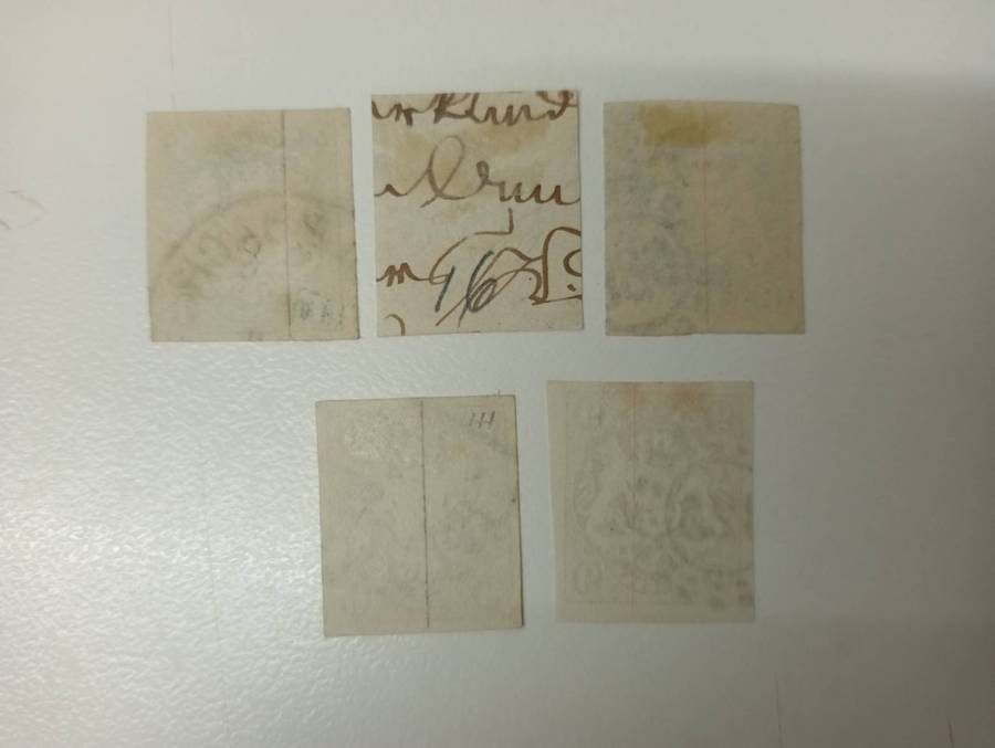 BAVARIA- 1867 IMPERFS  SCARCE  R3640.00    SUPERB USED