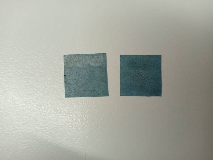 BERGEDORF- EXTREMELY RARE  R167 660.00   1861 Michel 1a and 1b