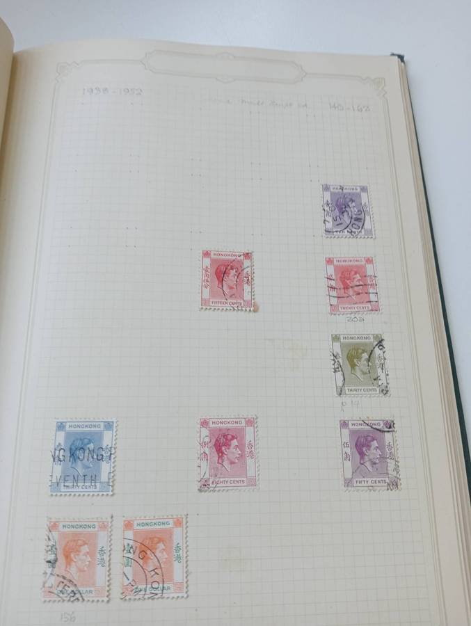 HONG KONG AND GOOD EARLY INDIA ON PAGES-SEE MANY BELOW-VERY NICE !!
