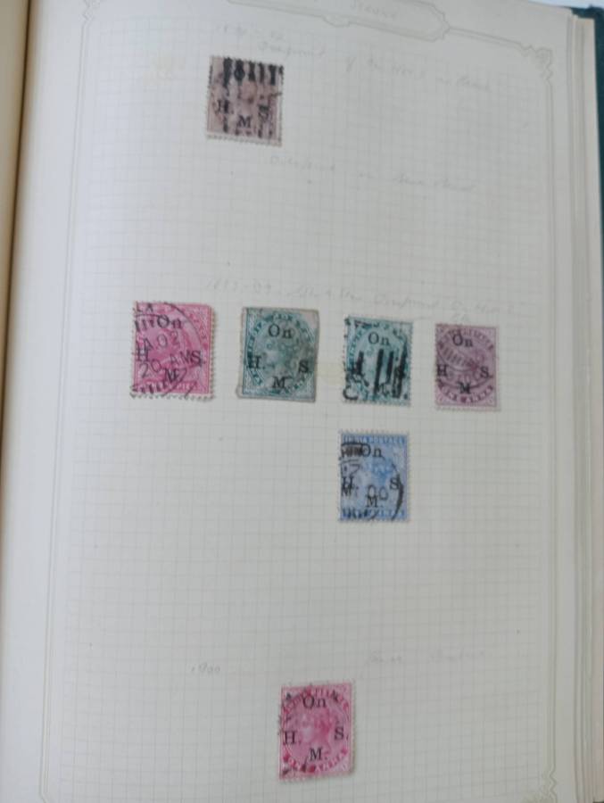 HONG KONG AND GOOD EARLY INDIA ON PAGES-SEE MANY BELOW-VERY NICE !!