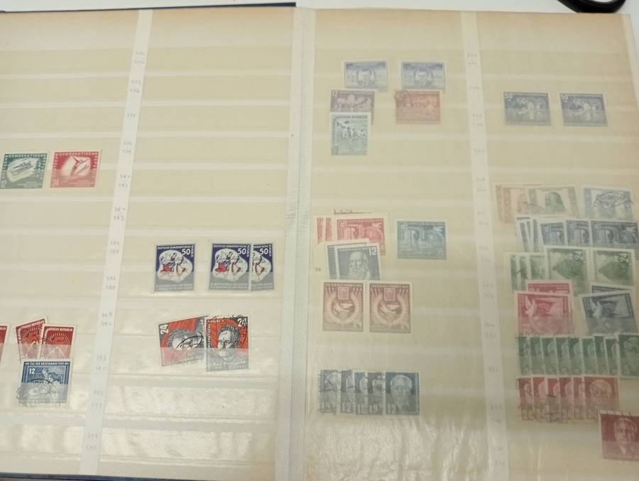 GERMANY-HUGE AMOUNT IN STOCK BOOK-EARLIES TO MID PERIOD-BIG VALUE HERE.Many piled up.