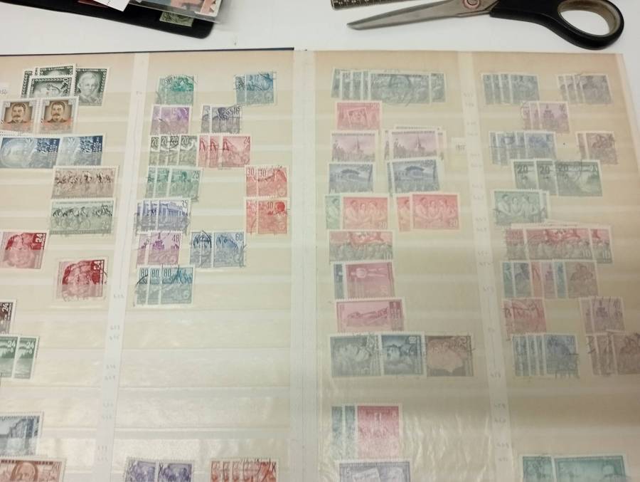 GERMANY-HUGE AMOUNT IN STOCK BOOK-EARLIES TO MID PERIOD-BIG VALUE HERE.Many piled up.