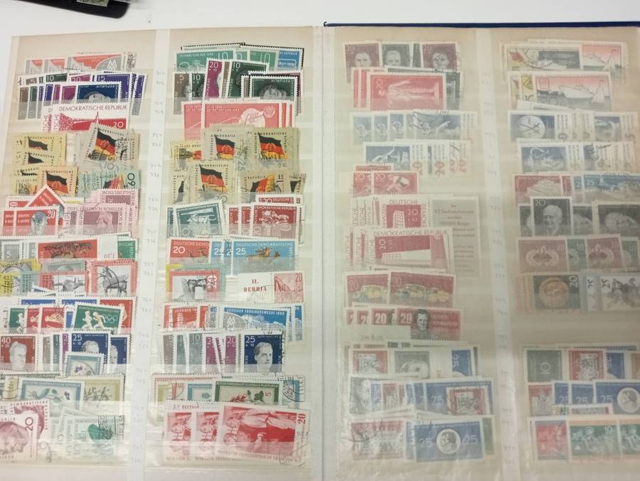 GERMANY-HUGE AMOUNT IN STOCK BOOK-EARLIES TO MID PERIOD-BIG VALUE HERE.Many piled up.