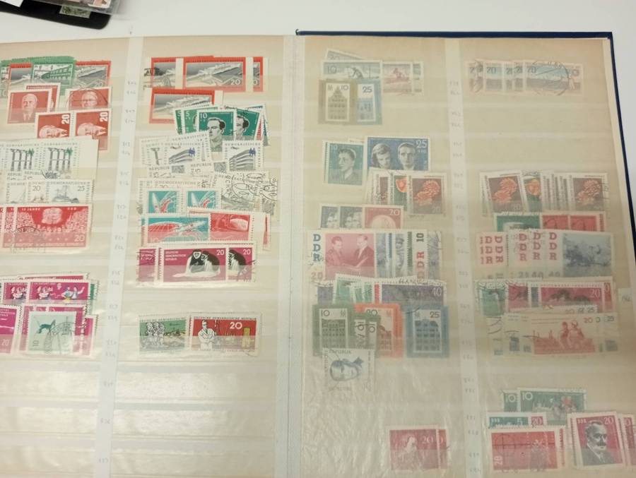 GERMANY-HUGE AMOUNT IN STOCK BOOK-EARLIES TO MID PERIOD-BIG VALUE HERE.Many piled up.