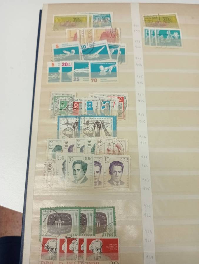 GERMANY-HUGE AMOUNT IN STOCK BOOK-EARLIES TO MID PERIOD-BIG VALUE HERE.Many piled up.