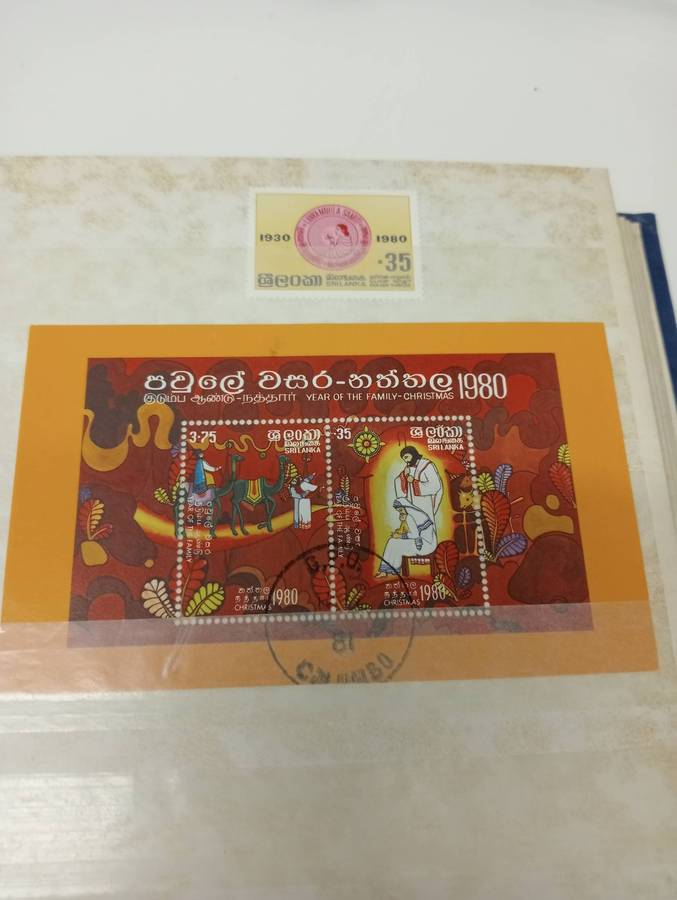 LARGE STOCK BOOK-SRI LANKA-MANY UMM/used ISSUES AND MINI SHEETS