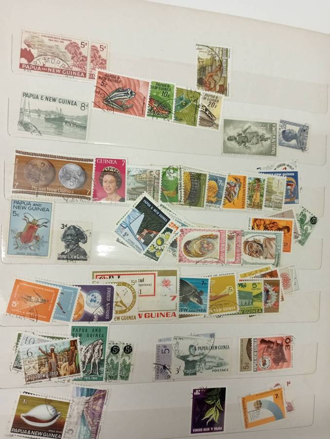 STOCK BOOK-MANY PACIFIC ISLAND LOTS vfm and used SEE ALL BELOW