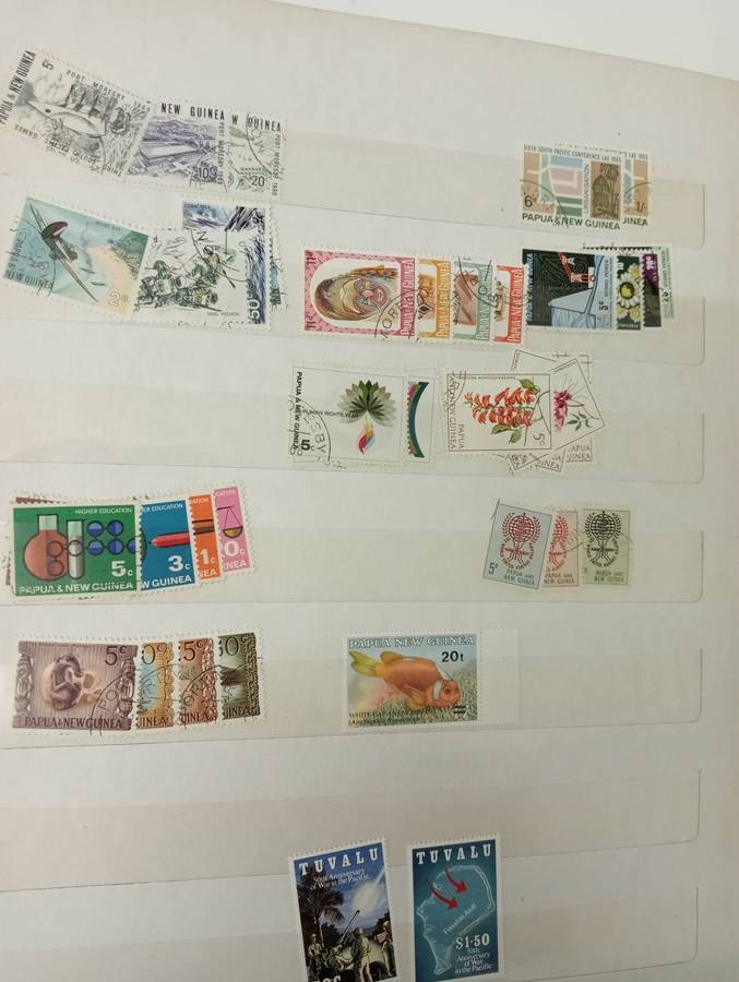 STOCK BOOK-MANY PACIFIC ISLAND LOTS vfm and used SEE ALL BELOW