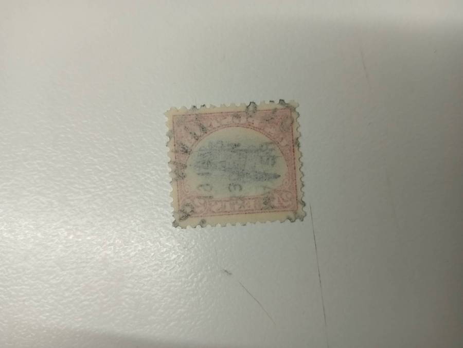 SCARCE NOT SEEN BEFORE " USA INVERTED JENNY  RATED AS A SCARCE SUPERB USED FORGERY