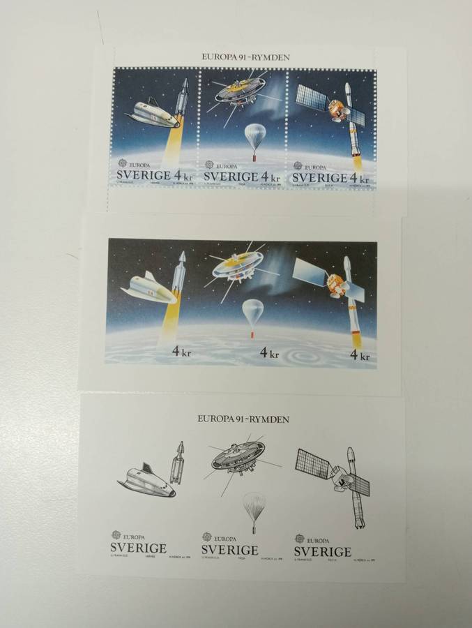 SCARCE NOT SEEN TOO OFTEN UMM OR USED as shown SWEDEN , V.SCARCE PROOFS