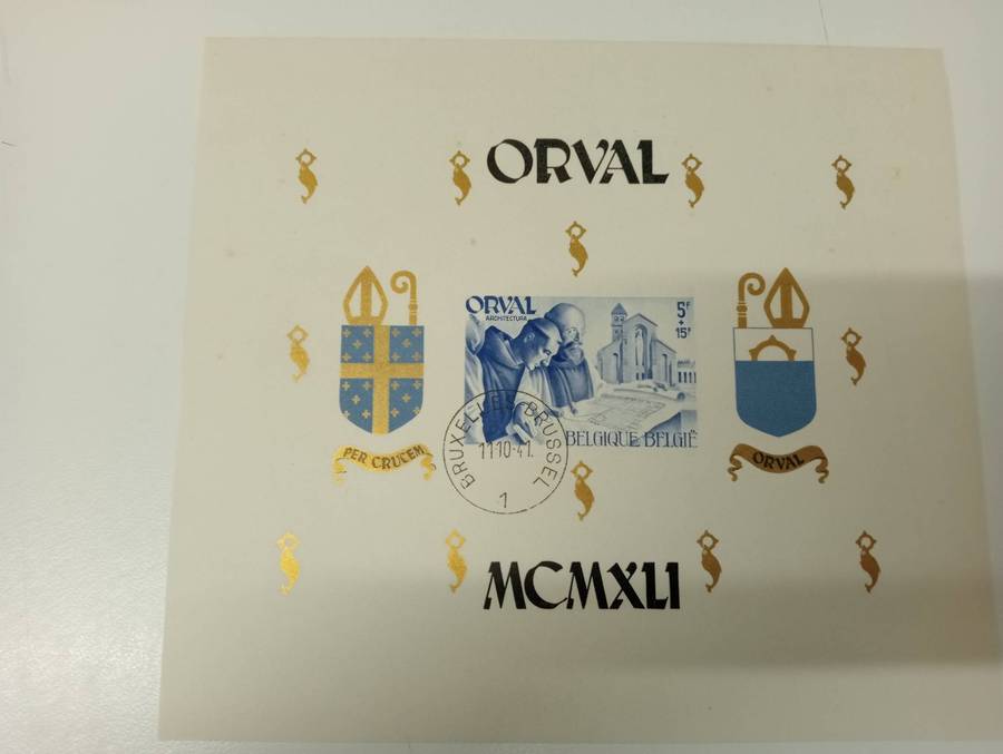 BELGIUM-LOVELY SCARCE LOT OF PERF AND IMPERF M/SHEETS SUPERB USED