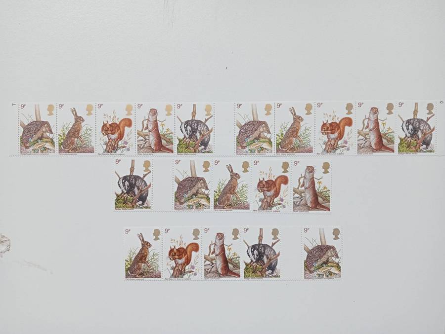 GB- SHIPS IN BLOCKS AND STRIPS [ H.R. ]