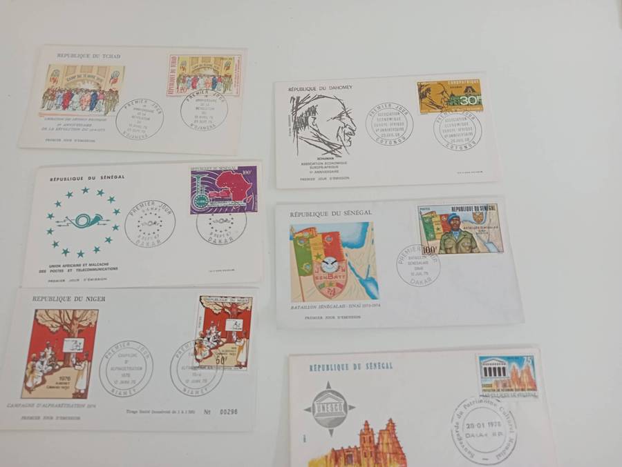 SCARCE COLLECTION OF 1960 `S-70 `S F.COLONIES FDC MANY BELOW