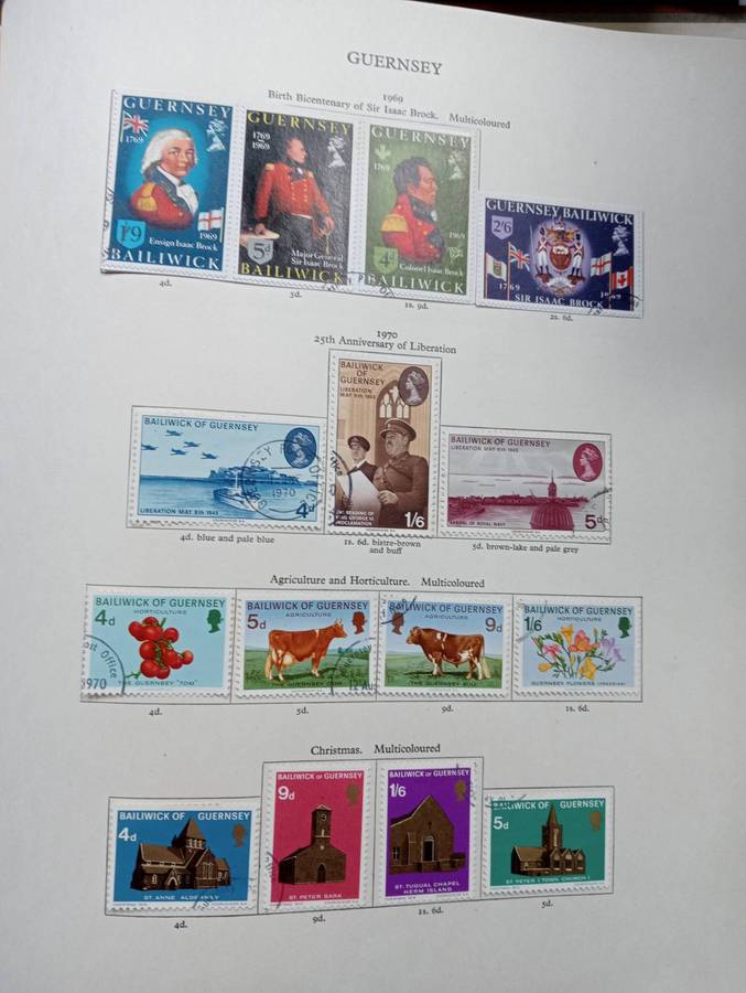 PRE-PRINTED COMMONWEALTH WITH plenty  SETS etc-NB MANY EMPTY PAGES BUT PLENTY STAMPS-NOT ALL SHOWN