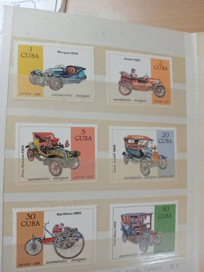 SMALL STOCK BOOK WITH UMM  THEMATIC SETS