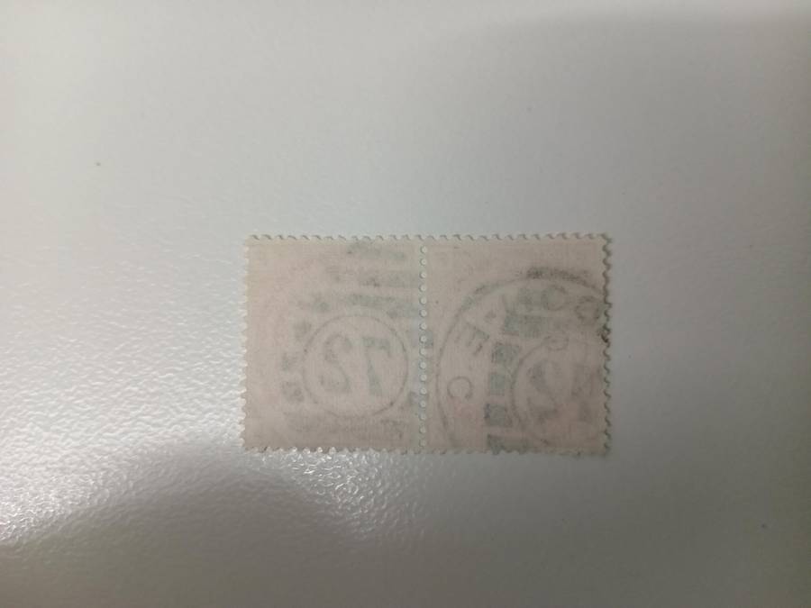 GB-QV LOVELY LIGHT CANCEL VERY SCARCE PAIR SG 152 PLATE 15  R23 700.00+