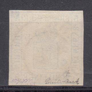 GERMAN STATES- MECKLENBURG R8400.00    1886  VERY SCARCE Michel 3 SIGNED   superb used