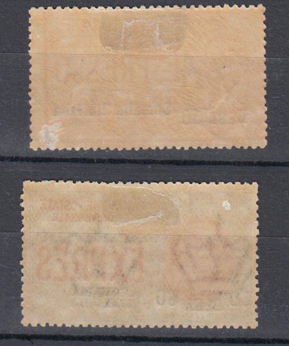 ITALIAN SOMALIA-1922 Express set R3120.00  vfm SGE44 small thin h.r.