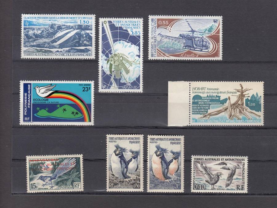 FRENCH  TAAF scarce vf umm SG1 included  R1250.00