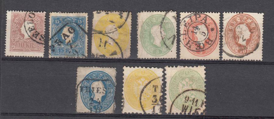 AUSTRIA-EARLY LOT MOST VFU-ODD FAULT  R4890.00