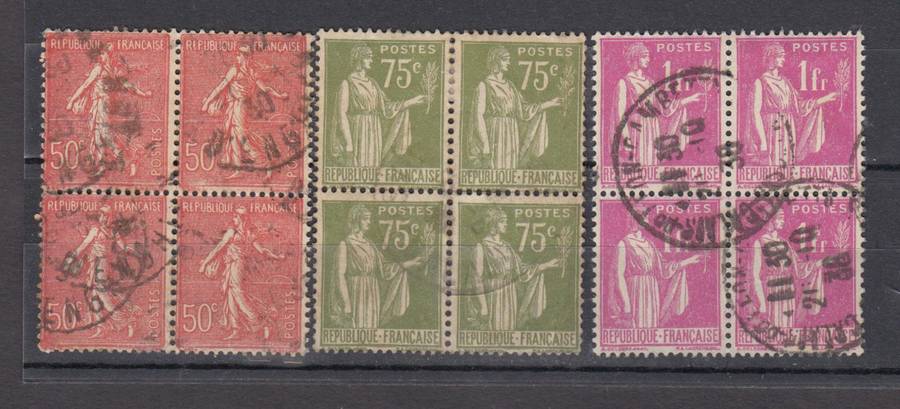 FRANCE-VFU EARLY  BLOCKS
