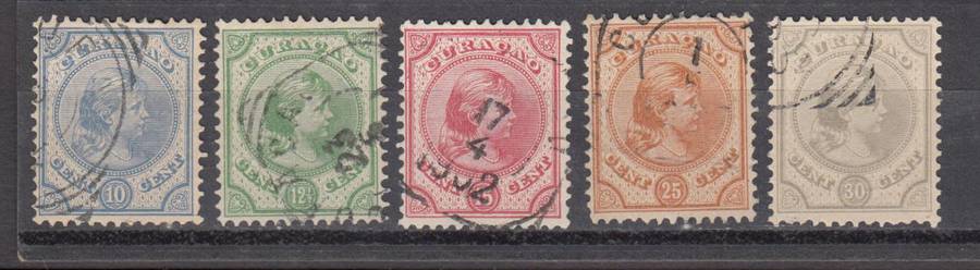 CURACAO-1892 SET VFU     R1060.00
