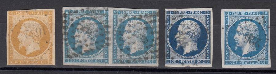 FRANCE-EARLY LOT VFU,ONE PAIR