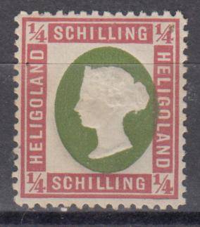HELIGOLAND-SCARCE SG 5 VFM    R870.00