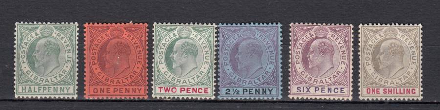 GIBRALTAR-1904  SCARCE  VFM-H.R.   R5590.00