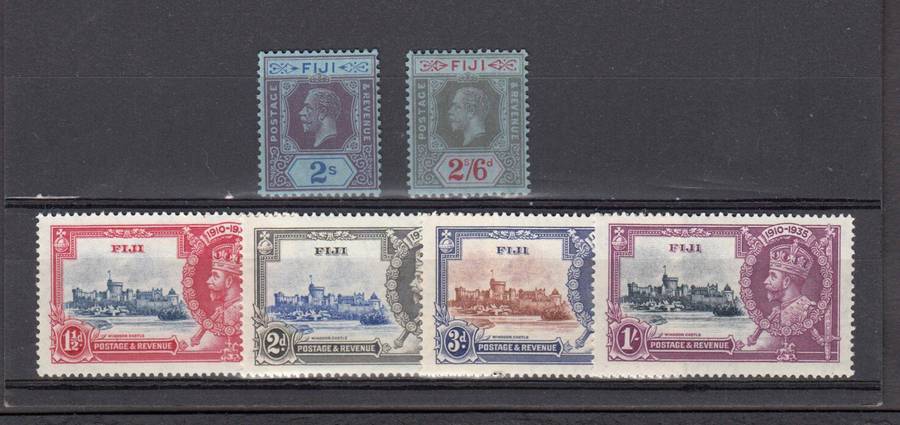 FIJI-KGV  vfm lot h.r. 1935 set umm   R1770.00