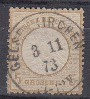 GERMAN EMPIRE-SG 22 SUPERB USED  R1300.00