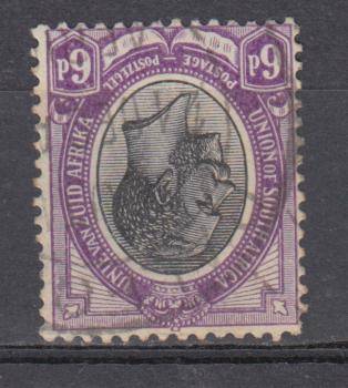 UNION-KINGS HEADS 6d DIFFICULT INVERTED W/MARK VFU