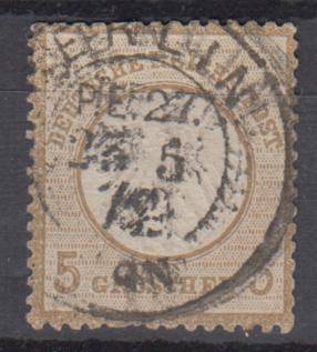 GERMAN EMPIRE-SG7 superb used scarce as such  R3720.00
