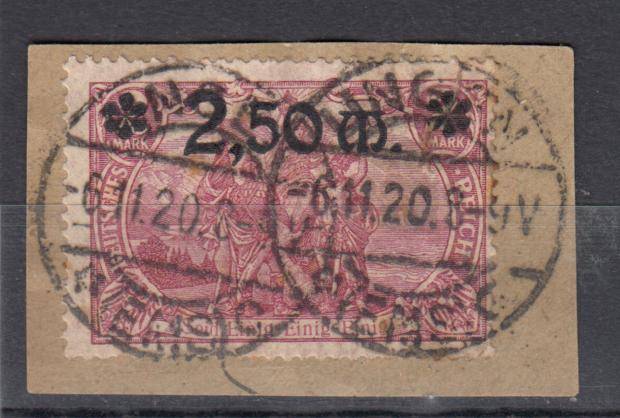 GERMAN EMPIRE-SG 139 VERY SCARCE  SUPERB ON PIECE !!    R8160.00